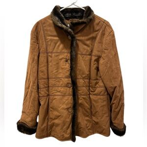 Fitz-Wright Faux Fur Jacket